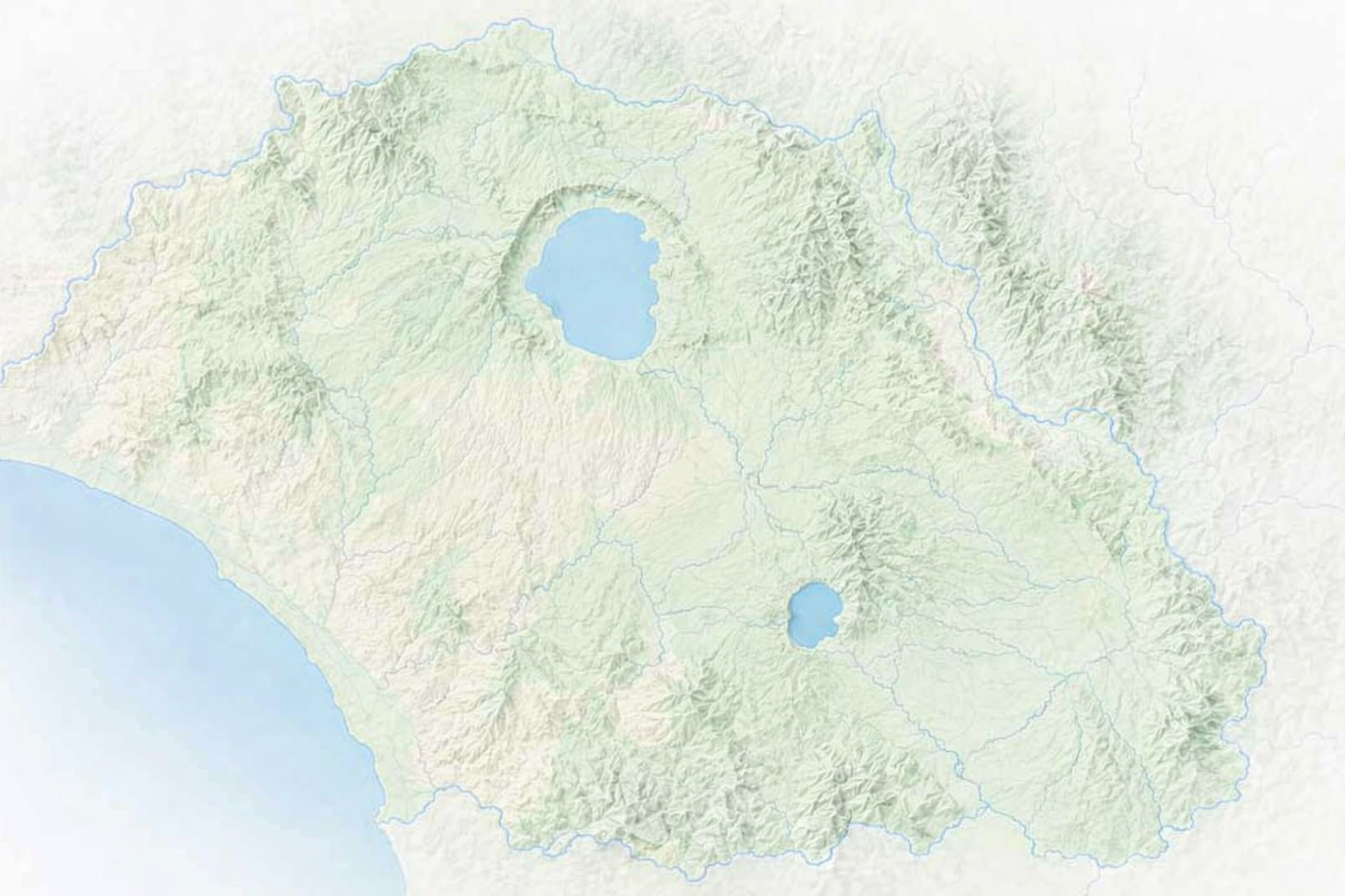 Mappa meteo provincia di Viterbo